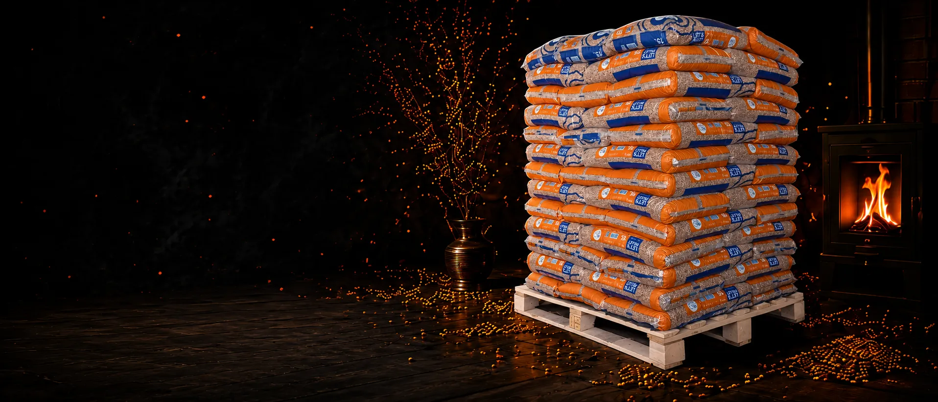 Premium houtpellets en houtbrandstoffen van Verum Rex