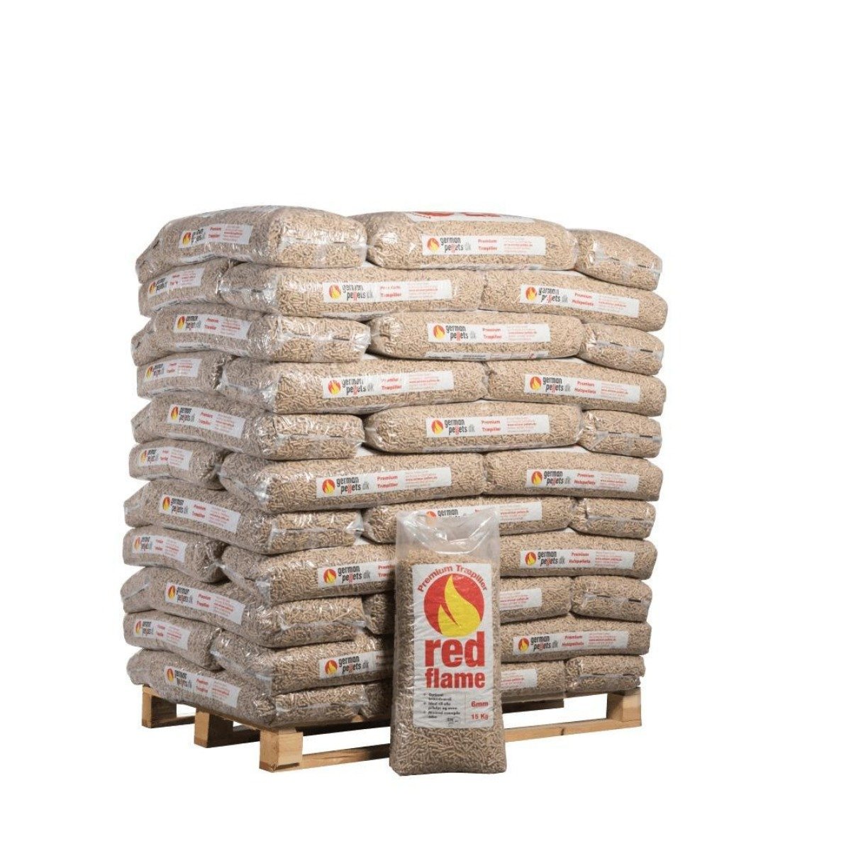 Red Flame houtpellets – 990 kg pallet